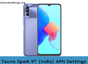 Tecno Spark 9T (India)