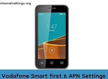 Vodafone Smart first 6