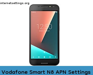 Vodafone Smart N8 APN Setting