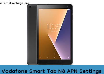 Vodafone Smart Tab N8 APN Setting