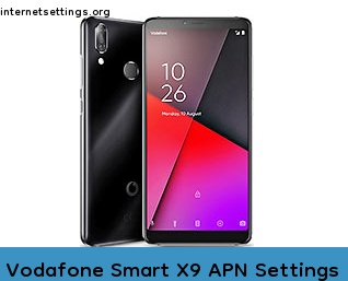 Vodafone Smart X9 APN Setting