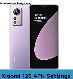 Xiaomi 12S APN Internet Settings