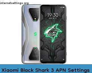 Xiaomi Black Shark 3 APN Internet Settings