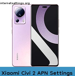 Xiaomi Civi 2 APN Internet Settings