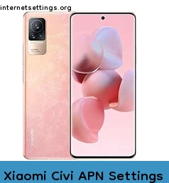 Xiaomi Civi APN Internet Settings