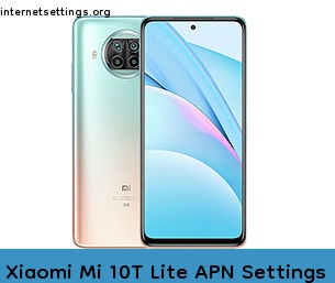 Xiaomi Mi 10T Lite APN Internet Settings