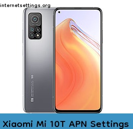 Xiaomi Mi 10T APN Internet Settings
