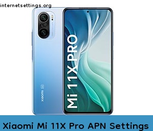 Xiaomi Mi 11X Pro APN Internet Settings
