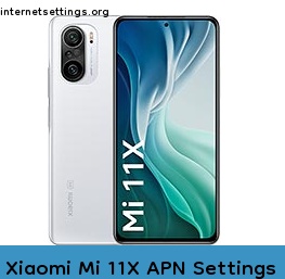 Xiaomi Mi 11X APN Internet Settings
