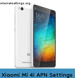 Xiaomi Mi 4i APN Internet Settings
