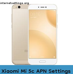Xiaomi Mi 5c APN Internet Settings