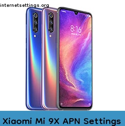 Xiaomi Mi 9X APN Internet Settings