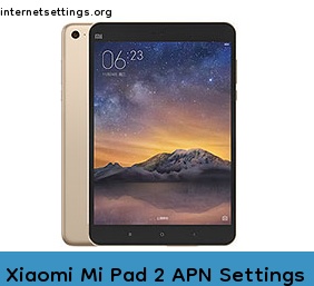Xiaomi Mi Pad 2 APN Internet Settings