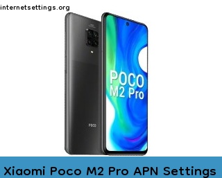 Xiaomi Poco M2 Pro APN Internet Settings