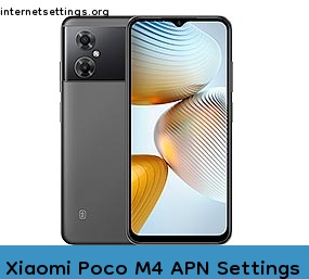 Xiaomi Poco M4 APN Internet Settings