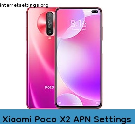 Xiaomi Poco X2 APN Internet Settings