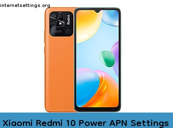 Xiaomi Redmi 10 Power APN Internet Settings