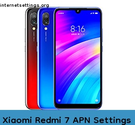 Xiaomi Redmi 7 APN Internet Settings