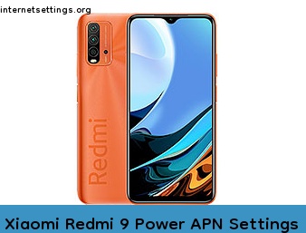 Xiaomi Redmi 9 Power APN Internet Settings