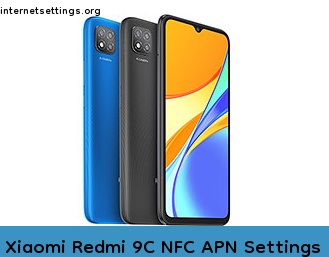 Xiaomi Redmi 9C NFC APN Internet Settings