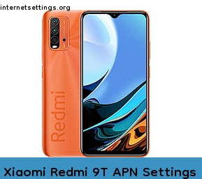 Xiaomi Redmi 9T APN Internet Settings