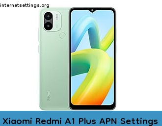 Xiaomi Redmi A1 Plus APN Internet Settings
