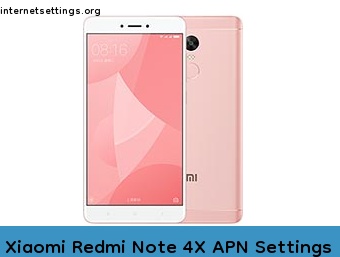 Xiaomi Redmi Note 4X APN Internet Settings