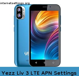 Yezz Liv 3 LTE APN Setting