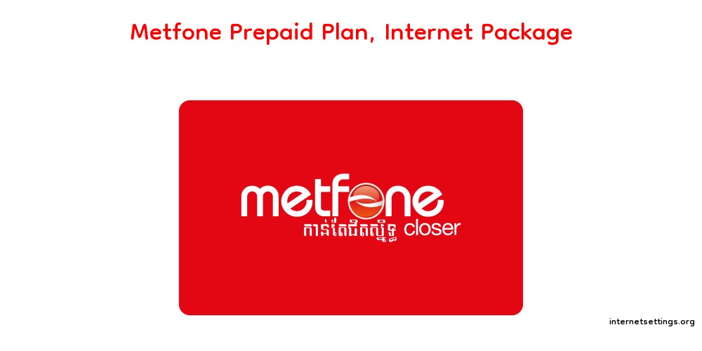 Metfone Prepaid Plan Internet Package Offer