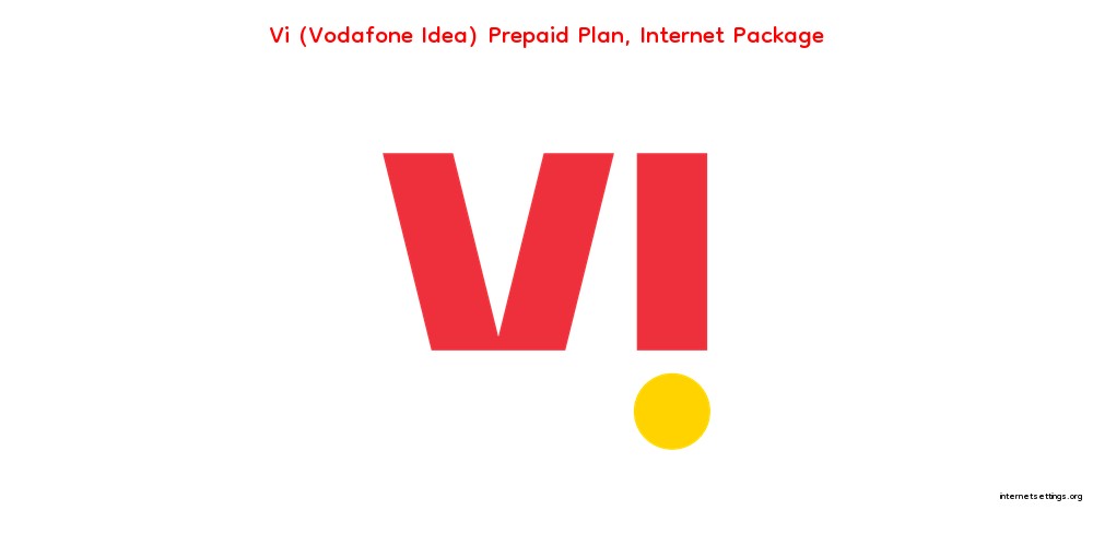Vi (Vodafone Idea) Prepaid Plan Internet Package