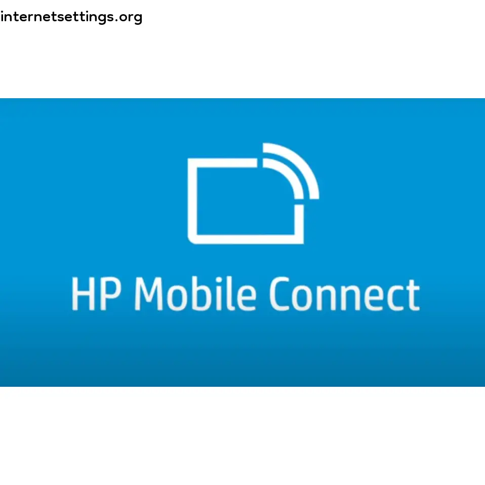 HP Mobile Connect APN Setting